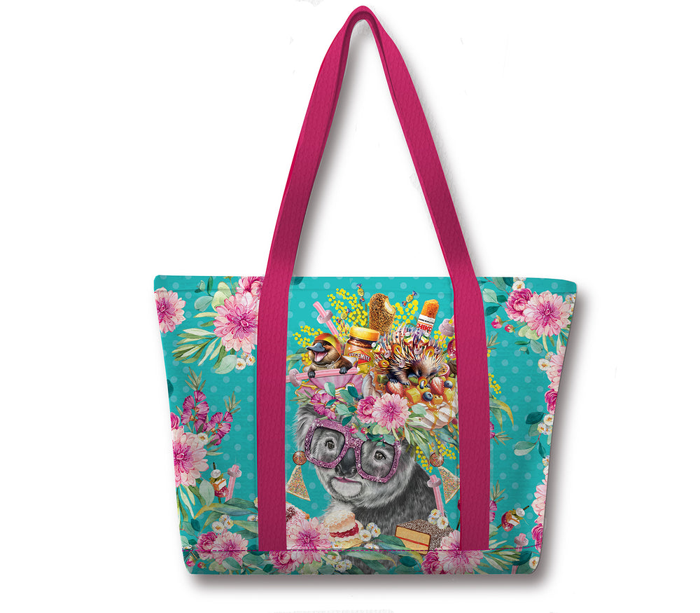 Lrg Tote Cooler Bag - Oz Foodie Koala